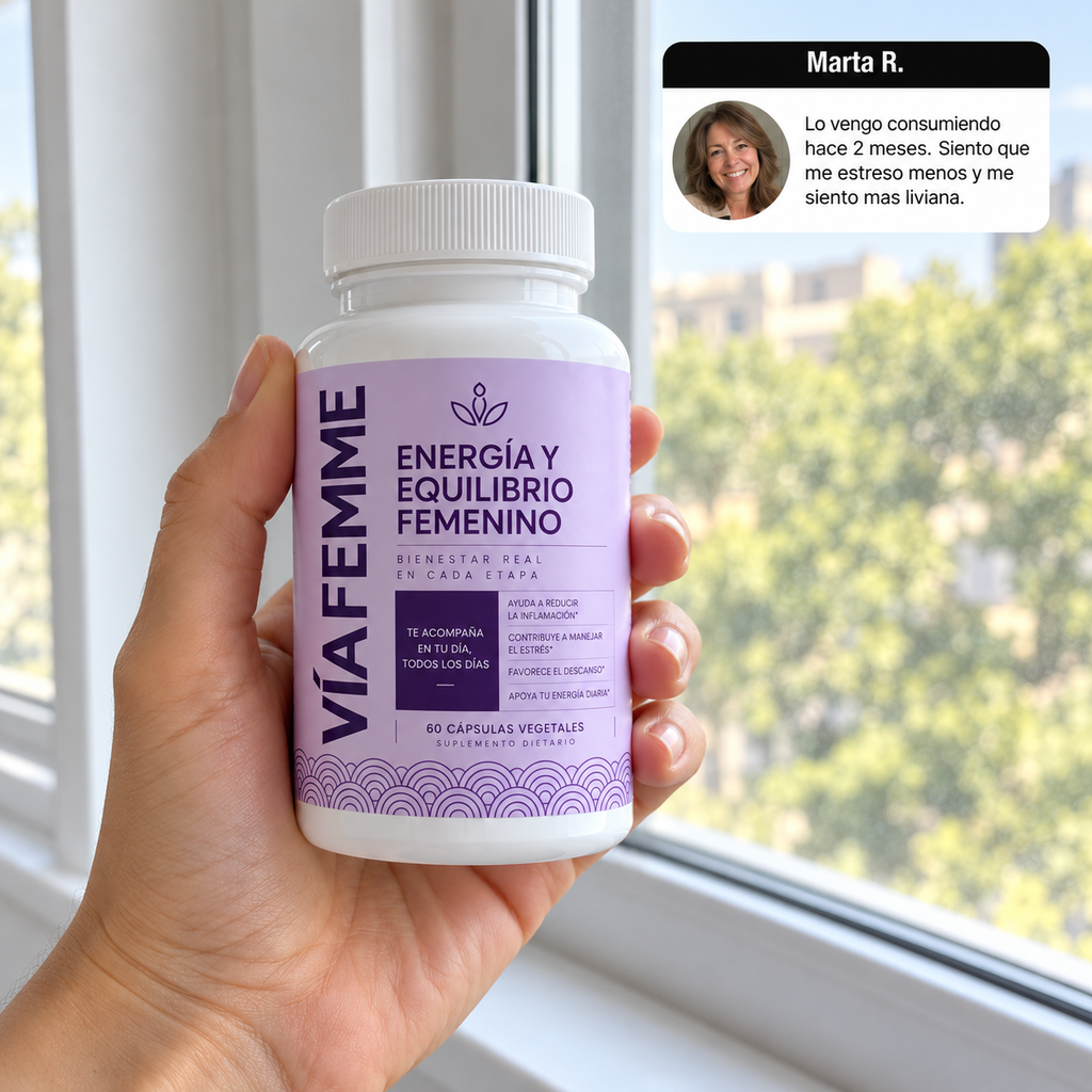 VIA FEMME – Energía, calma y descanso para la mujer de 40+